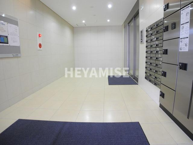 ハイグランデ矢上のエントランス