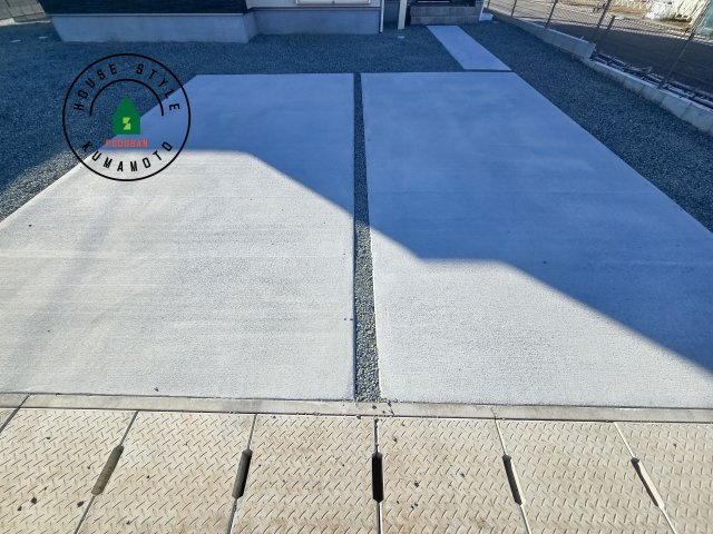 菊池郡菊陽町馬場楠第1-2棟（1号棟）　の駐車場|駐車場になります。