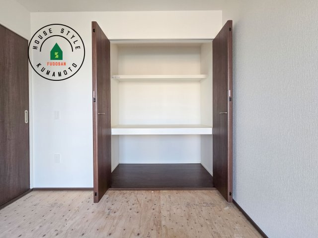 菊池郡菊陽町馬場楠第1-2棟（1号棟）　の収納|収納には困りません。