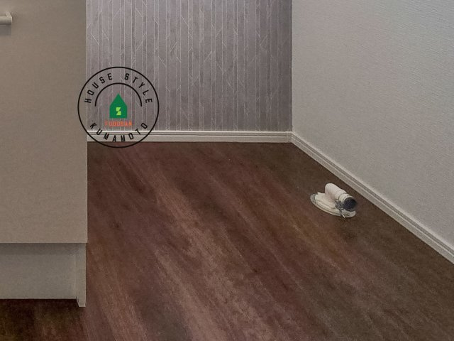 菊池郡菊陽町馬場楠第1-2棟（1号棟）　のランドリースペース|ランドリースペースとなります。広々して有効的にご使用できます。 