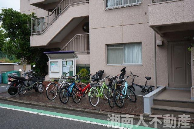 藤沢キャッスルの駐輪場