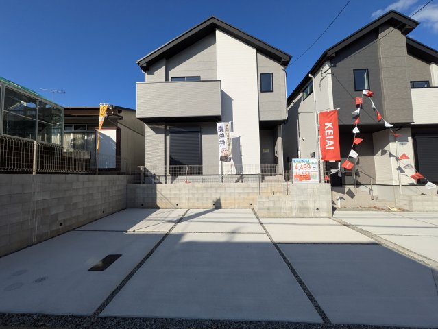福岡市東区八田３期　１号棟の外観