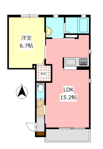 リラフォートの間取り