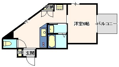 ブロンテ垂水海岸通EASTの間取り