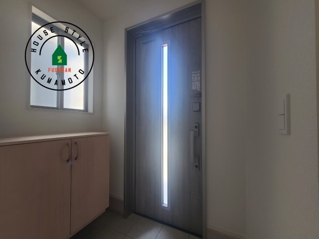 菊池郡菊陽町馬場楠第1-2棟（2号棟）　の内観：施工例|二重ロックでしっかり防犯対策ができます。