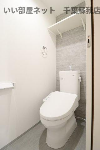 グランメゾン本千葉のトイレ|清潔感のあるトイレです