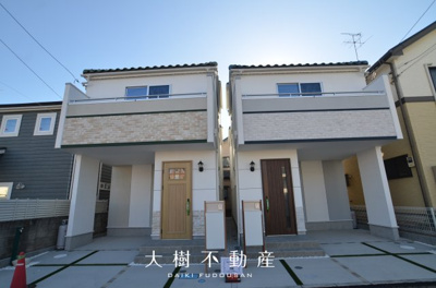 【外観】 | 座間市小松原2丁目  新築戸建て　全２棟【仲介手数料無料】 | □■当社なら諸費用を最大限削減できます■□