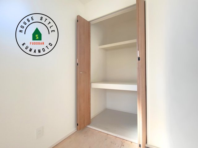 菊池市泗水町吉富第3-3棟（4号棟）　の内観：施工例|収納には困りません。