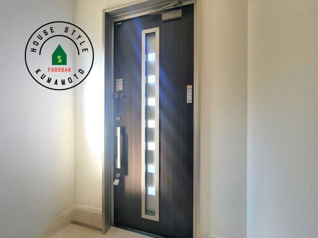 菊池市泗水町吉富第3-3棟（4号棟）　の内観：施工例|二重ロックでしっかり防犯対策ができます。