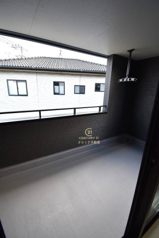 リーブルガーデン  水戸内原町　第11　限定1棟！のバルコニー|お部屋から出られるバルコニーです。ちょっと気分転換に外の景色を眺めて深呼吸もいいですね。