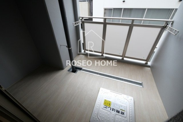 シークレフ北浜のバルコニー|同マンション別部屋：参考写真