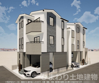 【外観】 | 藤沢市湘南台4丁目  2号棟 4期 | 建物完成時に異なる場合がありその際は現況優先となります