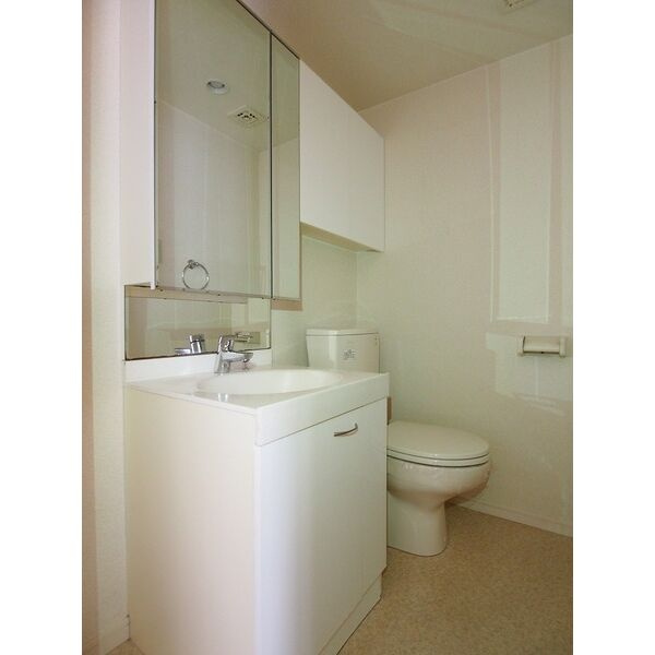 ウイングコート新守山の洗面所