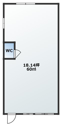 【間取り】 | 柳本マンション店舗1階