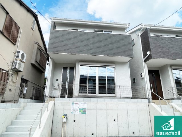京都市伏見区醍醐古道町　第1期　新築一戸建ての外観|お客様に長く安心して住んでいだだける事にこだわった家づくり！住んでからのアフターサービスにもしっかりと取り組んでいます！
