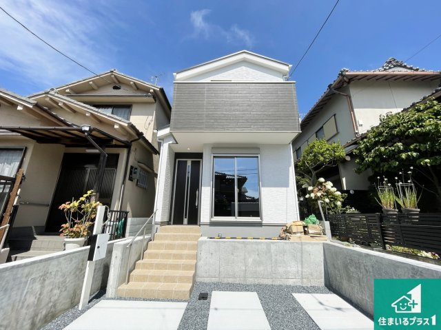 京都市伏見区深草大亀谷万帖敷町　第4期　新築一戸建ての外観|安心の10年保証！外観を美しく保ち、雨水で汚れを落とします！気になることがありましたら、お気軽にお問い合わせください！