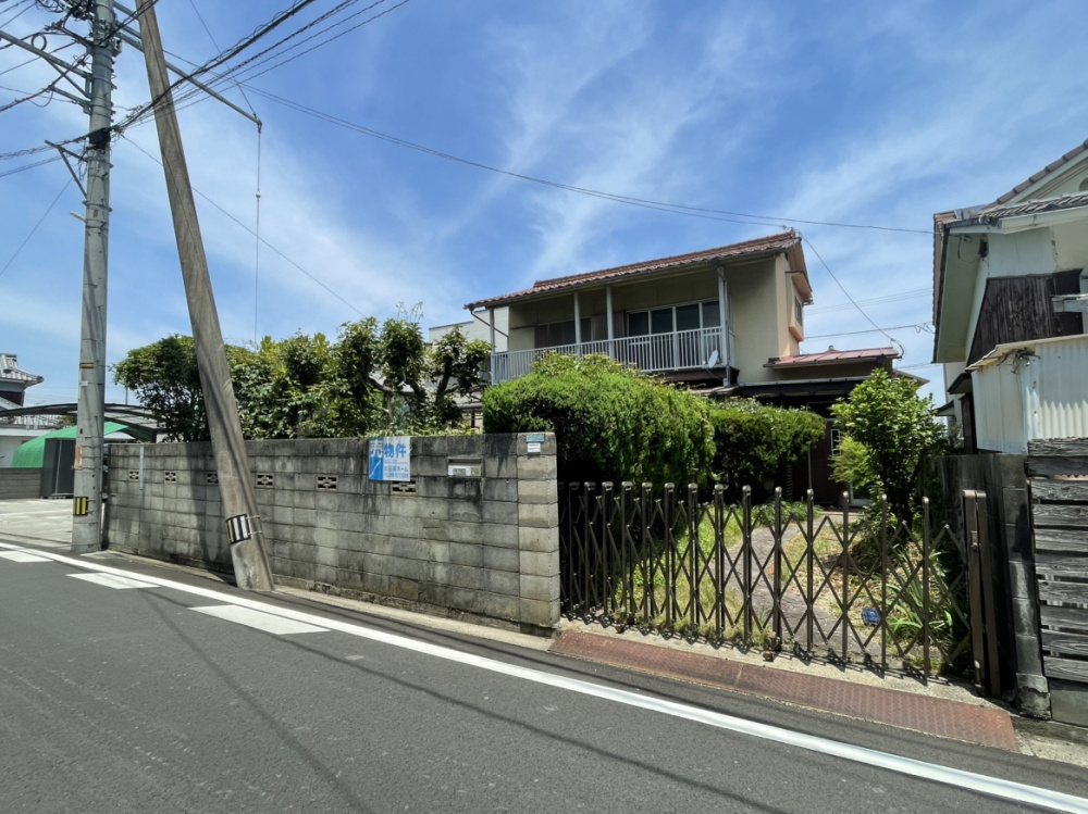 小栗7丁目土地の外観|南側接道の土地です