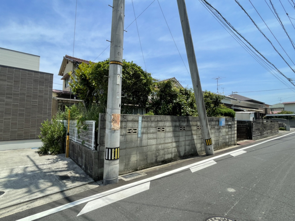 小栗7丁目土地の外観|南西から撮影した写真です。