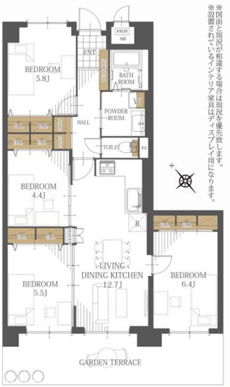 【間取り】 | ハウベストマンショングリーンヒル