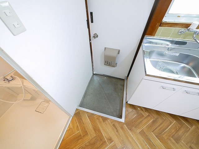 ロイヤル学園前P-Ⅱの玄関|きれいな玄関です