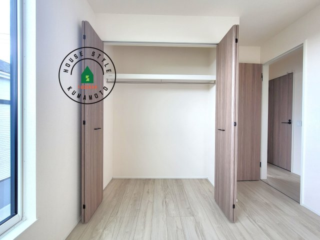 菊池市西寺第1-6棟（3号棟）の収納|収納には困りません。