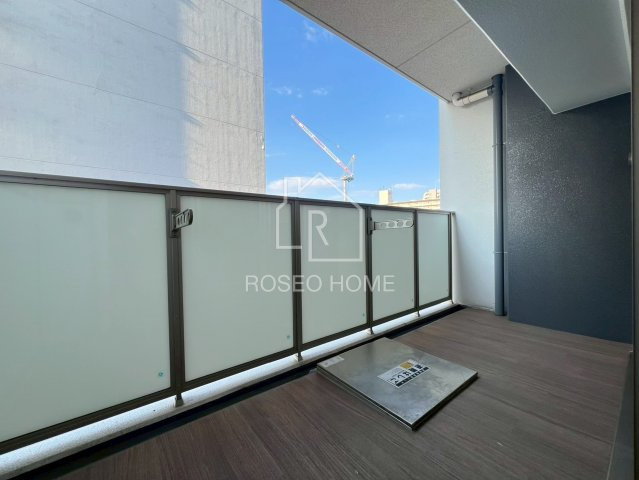 エステムコート中之島GATEⅡのバルコニー