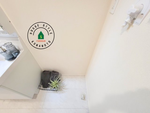 菊池市西寺第1-6棟（6号棟）のランドリースペース|ランドリースペースとなります。広々して有効的にご使用できます。 