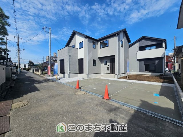 リガーレ壬生町40期　2号棟の前面道路含む現地写真|前面道路含む現地写真