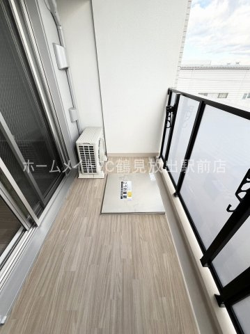東大阪市高井田西６丁目の賃貸マンションのバルコニー