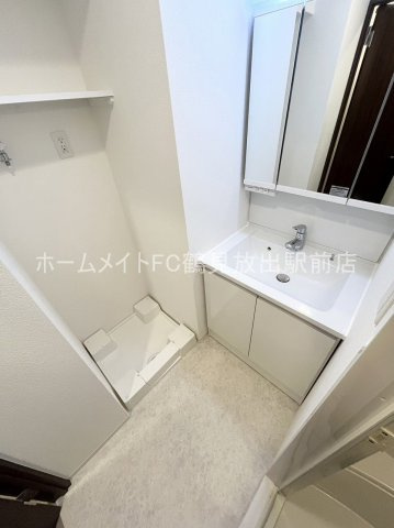 東大阪市高井田西６丁目の賃貸マンションの洗面所