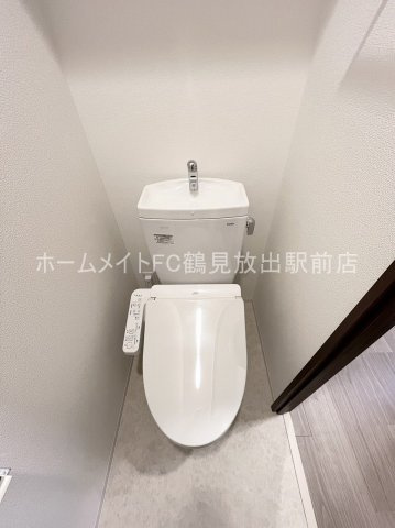 東大阪市高井田西６丁目の賃貸マンションのトイレ