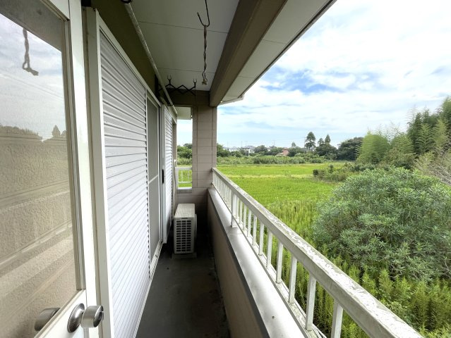 戸塚邸のバルコニー