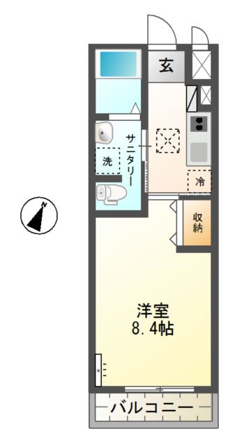 Ｓ・ひまわりの間取り