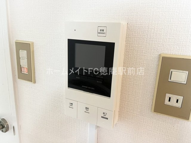大阪市城東区天王田の賃貸マンションのセキュリティ
