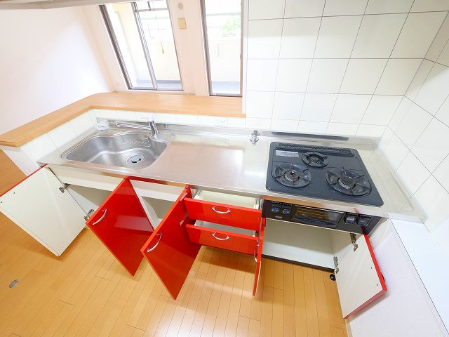 センチュリーアスカⅨのキッチン|使いやすいキッチンです