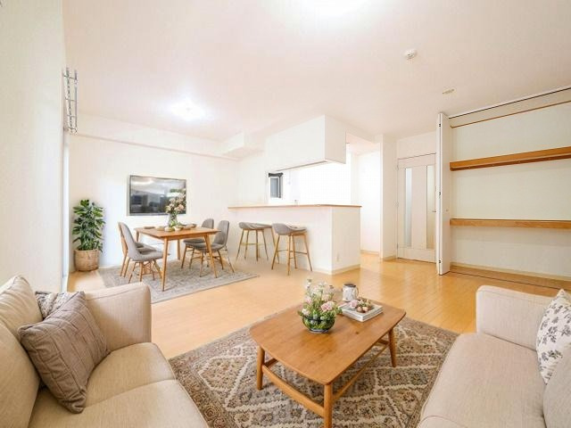 センチュリーアスカⅨの居間・リビング|おしゃれな居間です