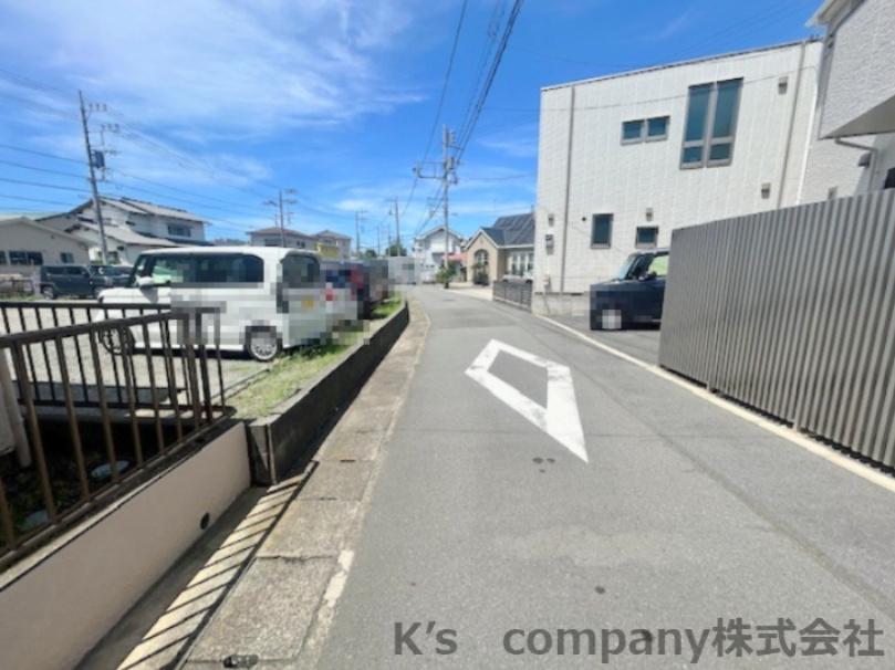 ◎茅ヶ崎市松林3丁目　中古戸建の前面道路含む現地写真|前面道路の様子です◇
