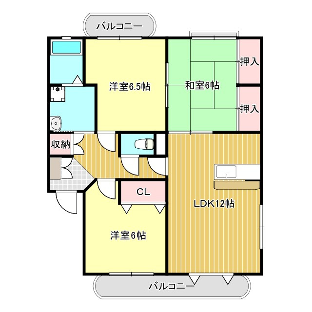 カーロⅡの間取り