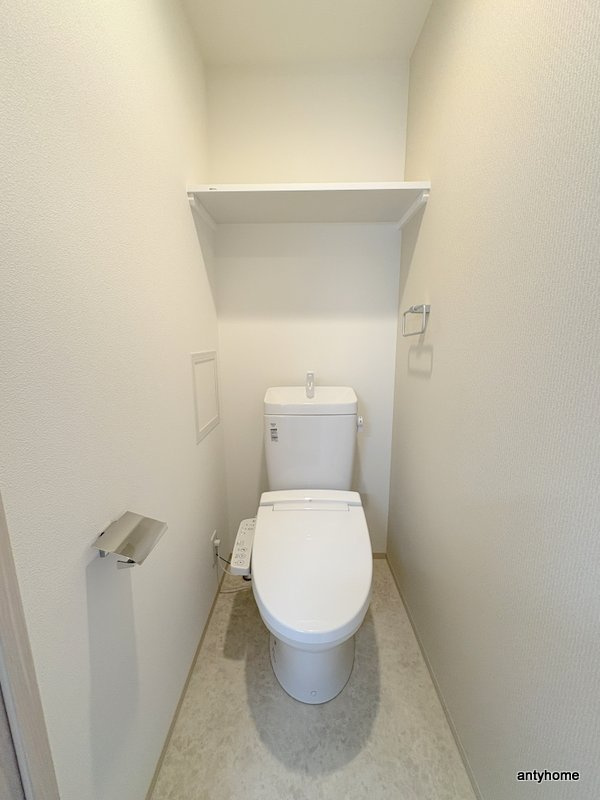 Alivis福島海老江　仲介手数料無料のトイレ