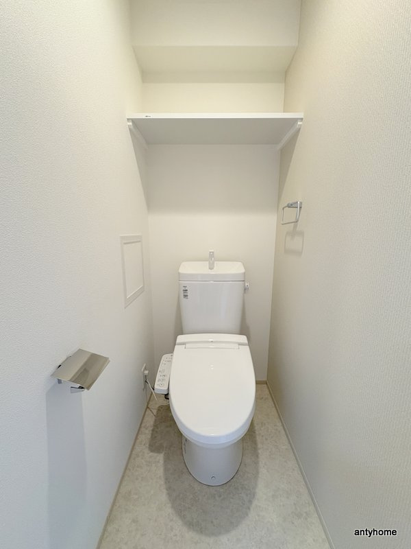 Alivis福島海老江　仲介手数料無料のトイレ