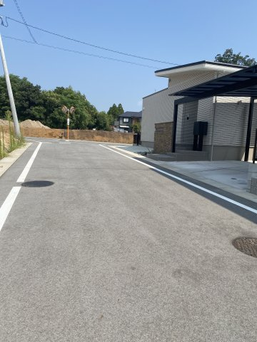【前面道路含む現地写真】 | 合志市御代志　31坪