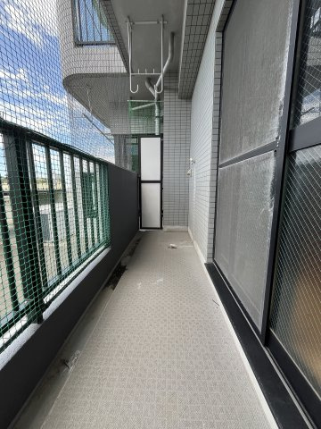 真装マンションのバルコニー