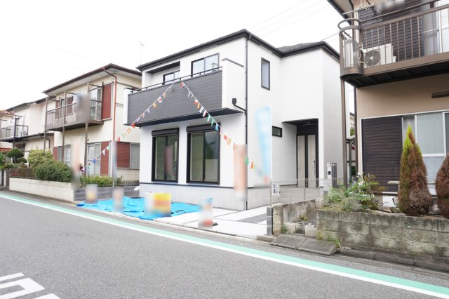 越谷市大字船渡 新築分譲住宅の外観