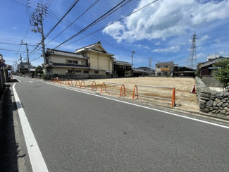 【前面道路含む現地写真】 | 売地　北条辻