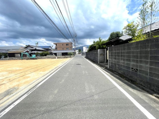 【前面道路含む現地写真】 | 売地　北条辻