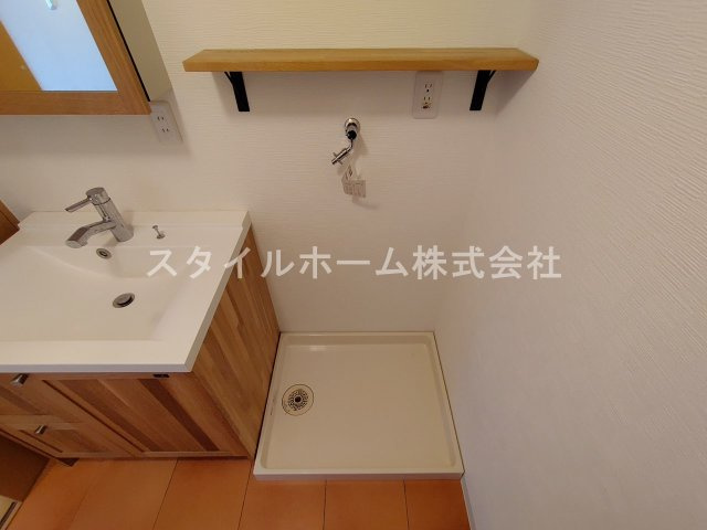 春日グリーンフラッツの洗面所