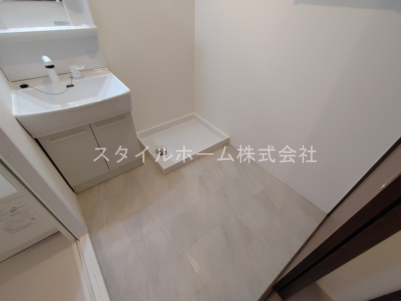 サンライズふたがわの洗面所