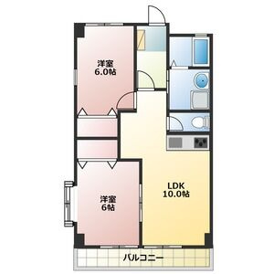 サンライズふたがわの間取り