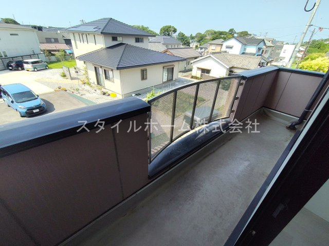 サンライズふたがわのバルコニー