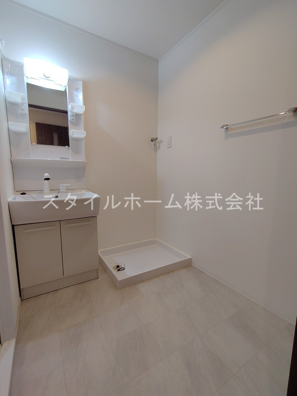 サンライズふたがわの洗面所